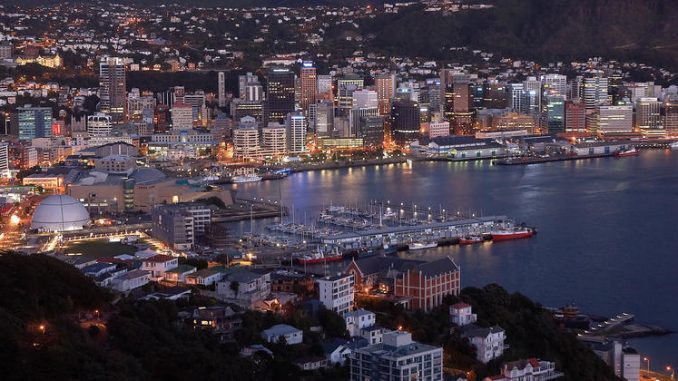 wellington-harbour Nuova Zelanda