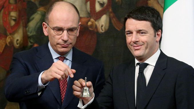PD, tra Renzi e Letta colpi proibiti sulla staffettai Renzi
