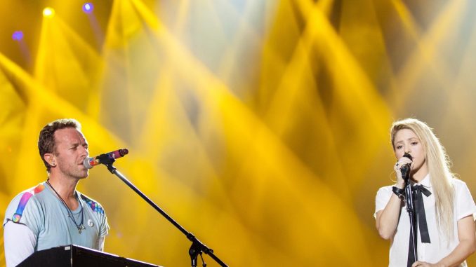 Concerto G20: sul palco Shakira, Chris Martin e Justin Trudeau Concerto G20