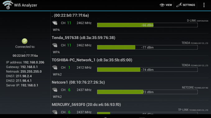 Wifi Analyzer