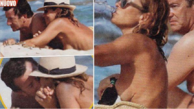 Cristina Parodi: show bikini a Formentera Parodi