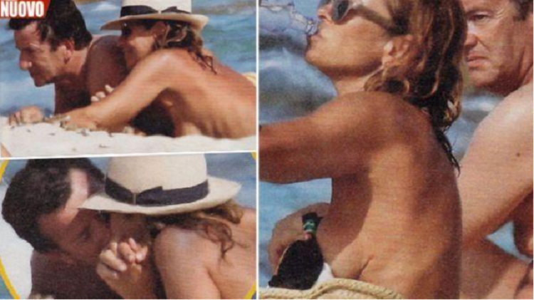 Cristina Parodi: show bikini a Formentera Parodi