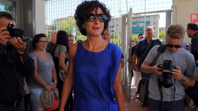 Agnese Landini La moglie dell'expremier
