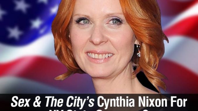Cynthia Nixon Possibile candidata