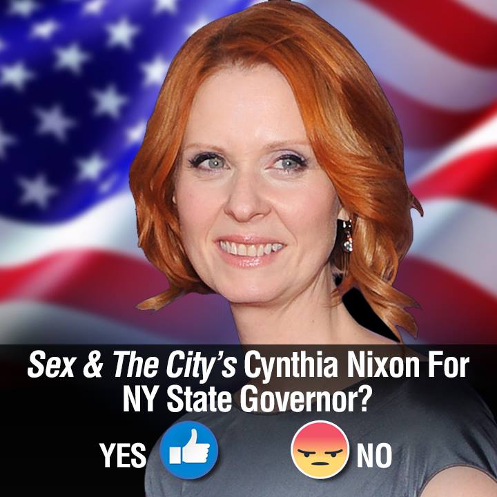 Cynthia Nixon Possibile candidata