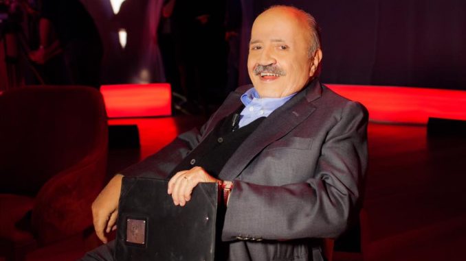 Maurizio Costanzo presentatore Al lavoro