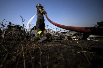 Spegnimento di un incendio