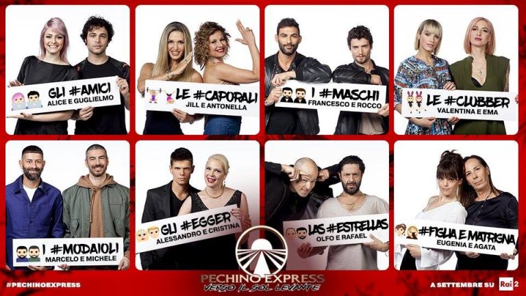 Pechino Express 2017 Alice Venturi e Guglielmo Scilla