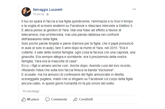 Guai in vista per Selvaggia Lucarelli: condannata per diffamazione Guai in vista per Selvaggia Lucarelli: condannata per diffamazione