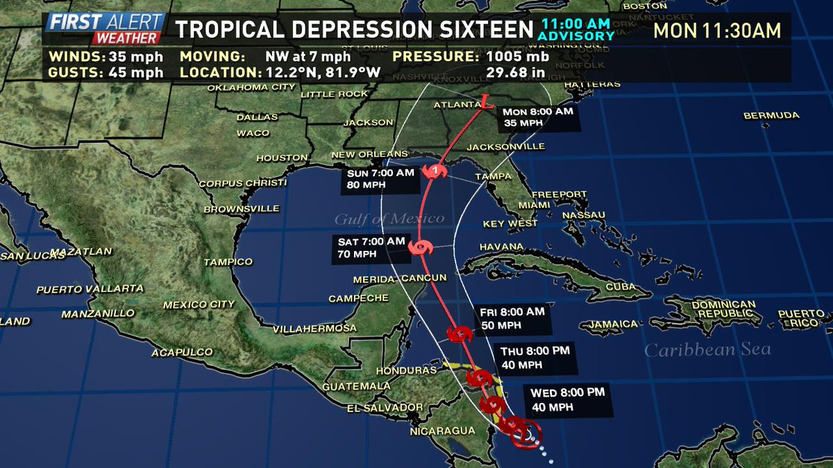 Nate, tempesta devasta Costa Rica, Nicaragua e Honduras. E minaccia New Orleans