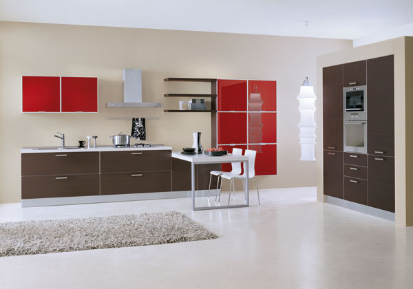 Moderna cucina con colori vivaci notizie.it Colori cucina moderna