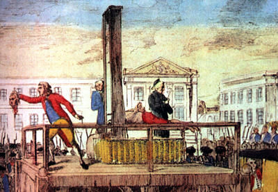 Luigi XVI ghigliottinato