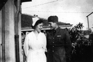 Agnes Von Kurowsky And Ernest Hemingway  1918 300x200