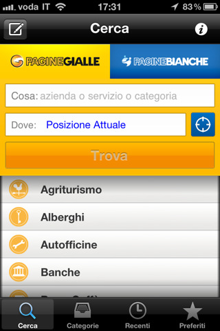SCARICA DATABASE PAGINE GIALLE