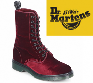 Dr Martens cherry velluto rosso 300x268
