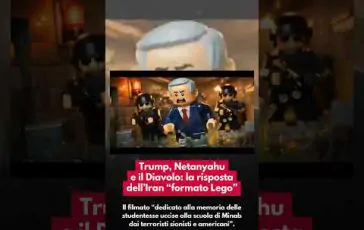 Trump Netanyahu e il Diavolo la risposta dellIran formato Lego 364x230