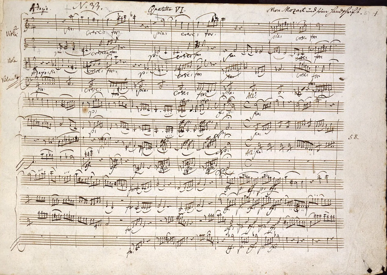 rivalità tra Mozart e Salieri