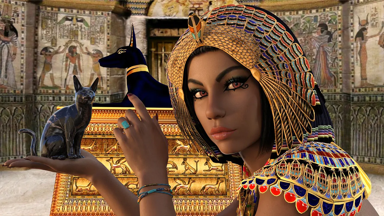 parrucche egizie