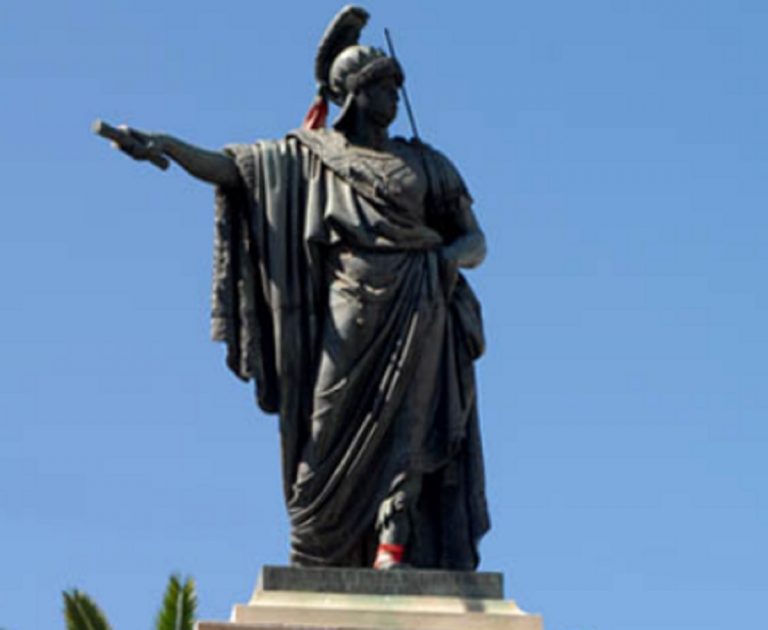 Statua Carlo Felice a Cagliari (Sardegna)