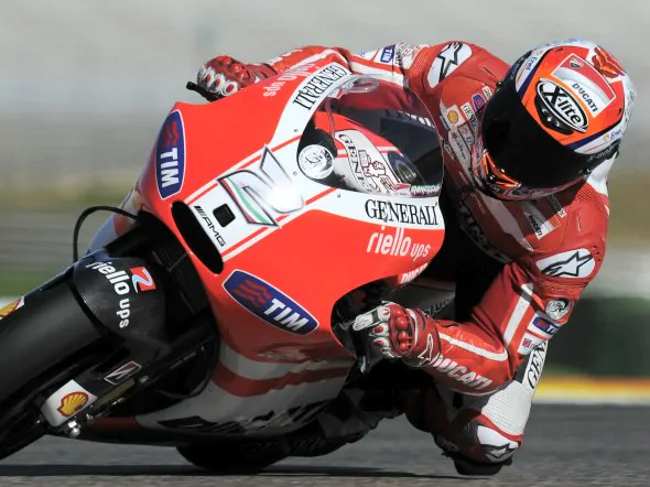 franco battaini test ducati gp12 2