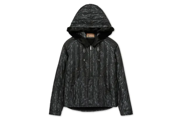 john galliano nylon zip up parka 01