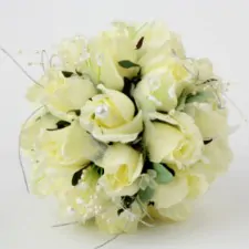 Bouquet da sposa giallo chiaro