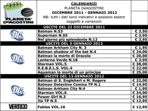 Calendario Planeta dicembre 2011 gennaio 2012 300x225