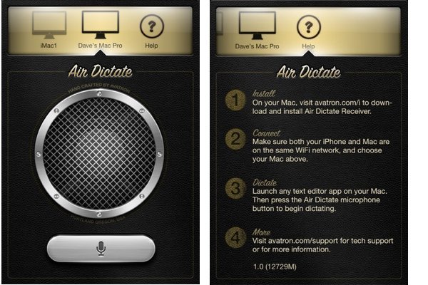 air dictate product shot