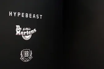 dr martens for hypebeast 3989 exclusive installation at dover street market london 3