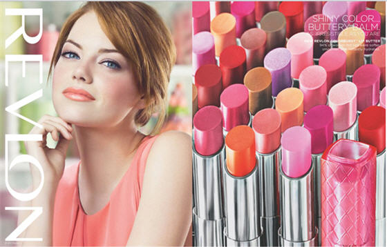 emma stone revlon lip butter