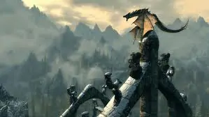 The Elder Scrolls V Skyrim il dragone