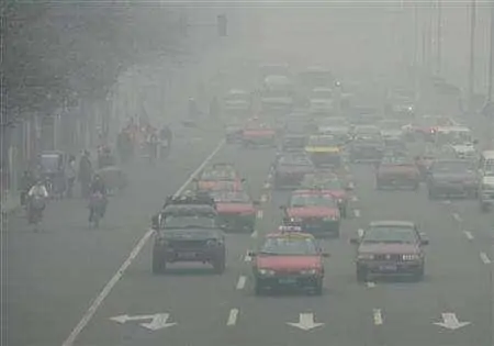 beijing car pollution