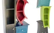 surreal creative curved shelving storage 185x115
