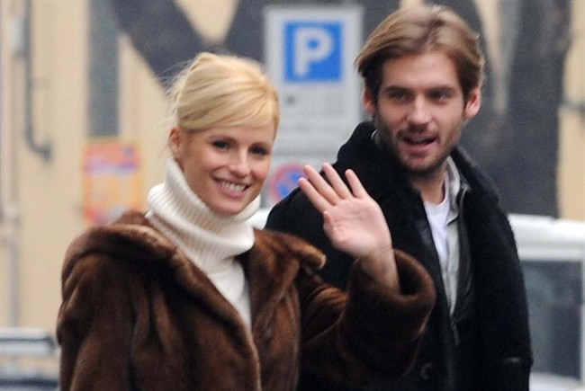 Michelle Hunziker e Tomaso Trussardi a Milano 650x435