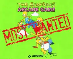 The Simpson Arcade Game