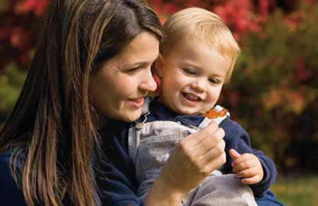 mamma e figlio