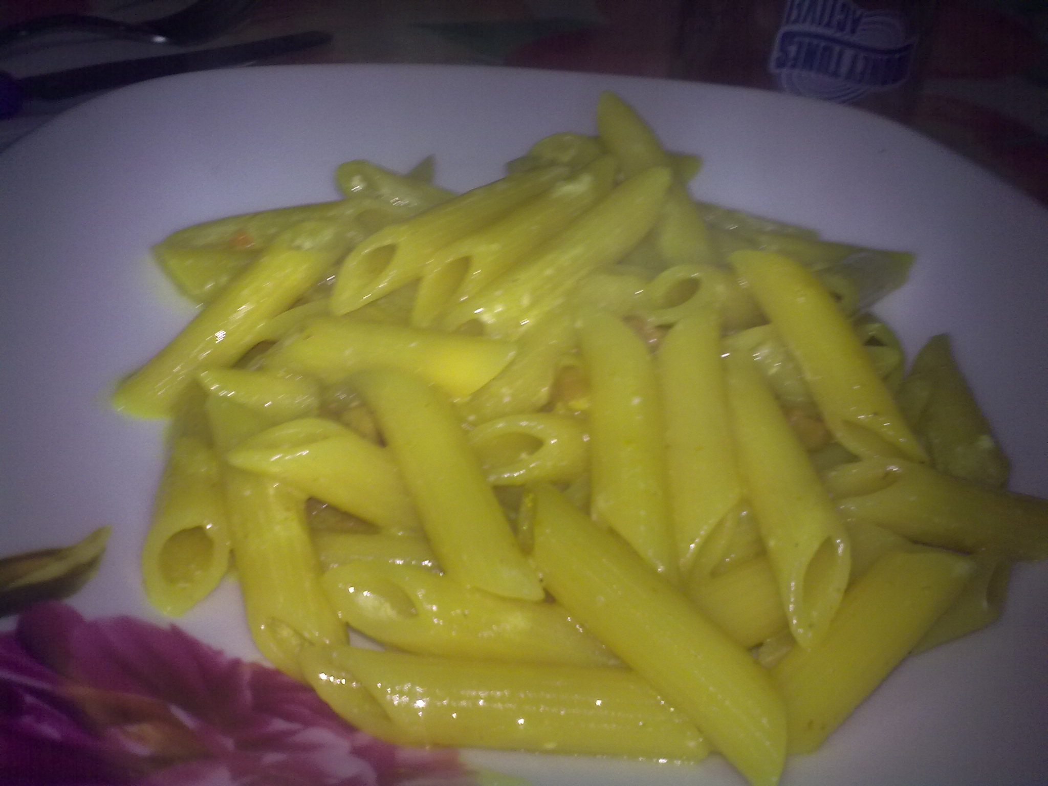 pasta al curry