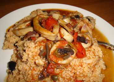 cous cous con pesce