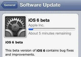 ios5 beta6 update