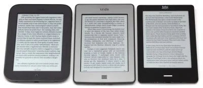 kindle touch rivals
