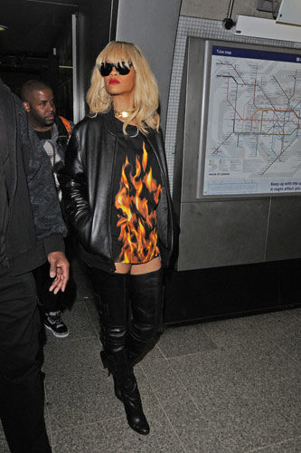 rihanna metro londra 1