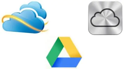 Microsoft SkyDrive Google Drive Apple iCloud