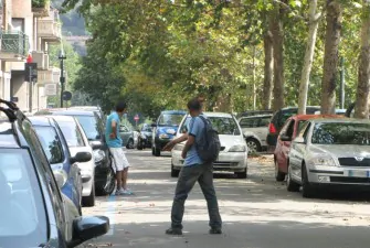 Parcheggiatori abusivi a Torino foto Versienti 1