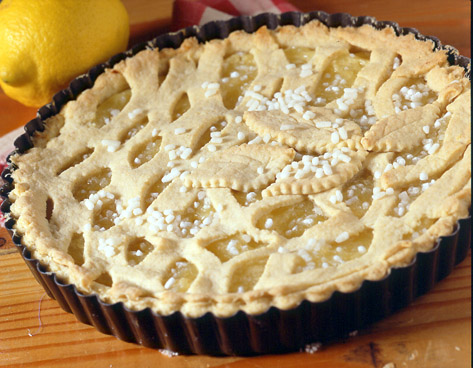 crostata di limone