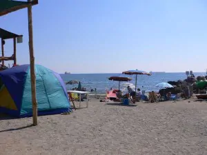 spiaggia tenda