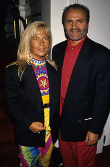 220px Donatella e Gianni Versace