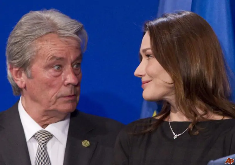 carla bruni sarkozy alain delon 2010 4 30 8 46 25