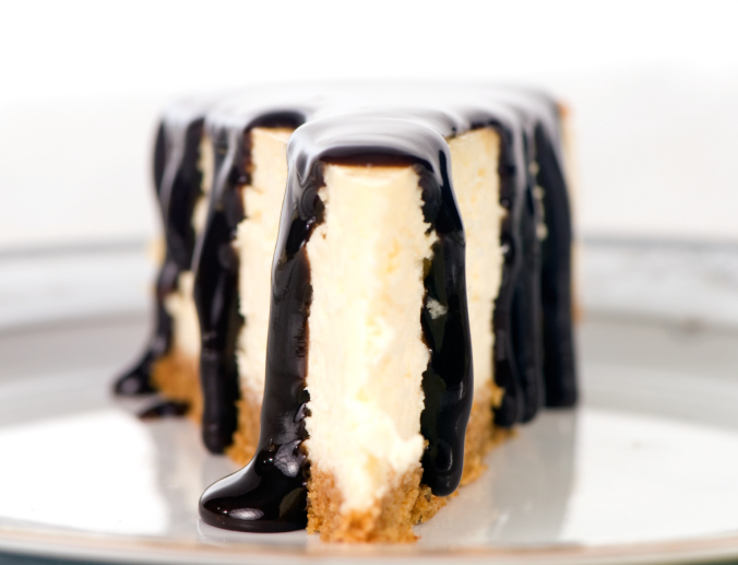 cheese cake cioccolato e arachidi