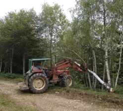 trattore forestale
