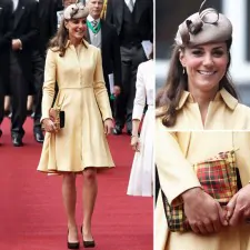 Kate Middletonabito giallo